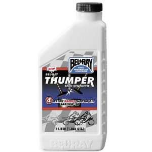 Bel Ray Thumper Racing Synthetic Ester Blend 4T Engine Oil   10W40   1 