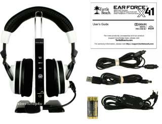 Turtle Beach Ear Force X41 Wireless Gaming Headset for XBOX w/Mic 