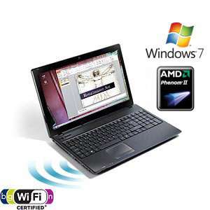 Acer AS5552 6838 15.6 Inch Laptop (Mesh Black)