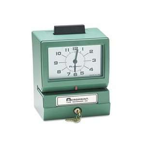  Model 125 Analog Manual Print Time Clock with Month/Date/0 