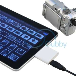 2in1 Camera Connector+Screen Protector+Stylus For iPad  