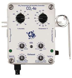CAP CO2 4 Timer Controller PPM Temp Humidity C.A.P. CO2  