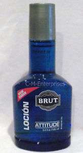 Brut Attitude Locion Aftershave Lotion 3.4 oz  