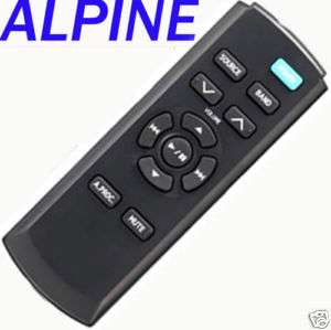 ALPINE REMOTE RUE 4202 IDA X303 IDA X305 CDA 9886  
