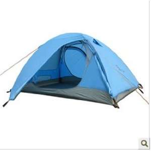   person double layers two door aluminum pole tent