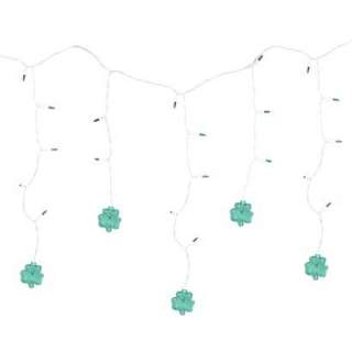 36 Icicle Light Set with 2 Shamrocks on Drops.Opens in a new window