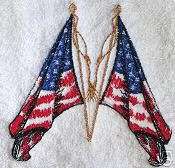 USA towel American Flag towel patriotic 4th of July  