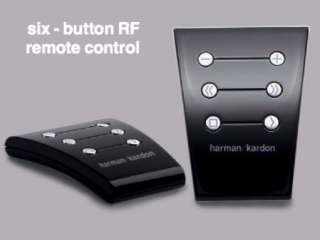 The included wireless RF remote control gives you the freedom to enjoy 