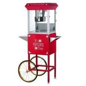  Great Northern Popcorn Red Popcorn Time 6oz Antique Popcorn Machine 