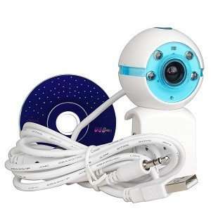   Vision 1.3 MP MegaPixel USB 2.0 Magnetic Webcam with Audio Microphone