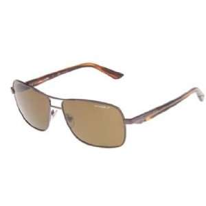 Arnette Sunglasses Stakeout / Frame Brushed Brown Lens Polarized 