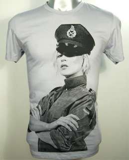 Kate Moss German Army Indie Punk Rock Shirt S   XL  