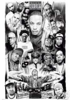 Rap Gods Tupac B.I.G. Jay Z Eminem Hip Hop Poster A6302  