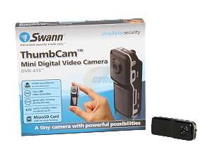    THC 2GB MicroSD Card ThumbCam   Mini Digital Video Camera DVR 415