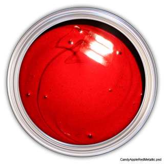 Gallon Candy Apple Red Metallic Acrylic Auto Paint  