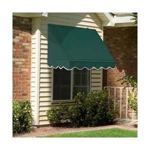 8 Traditional Awning   Forest Green