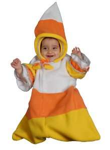  Baby Candy Corn Bunting Infant Halloween Costume Size 12m 