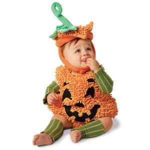   Halloween Pumpkin Infant / Toddler Costume / Orange   Size 6/12 Months
