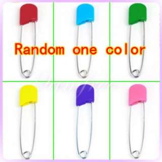10 LOTS Baby Infant Safety Pin Needle Safety Locking  