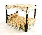 Dolls House Furniture 124 Scale Four Poster Canopy Bed