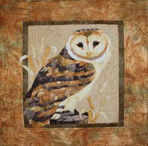 Mellow Meadow Barn Owl Quilt Pattern Toni Whitney Bird of Prey Owls 