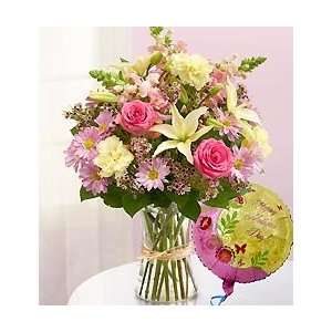 Mothers Day Flowers by 1 800 Flowers   Bouquet and Balloon for Mom 