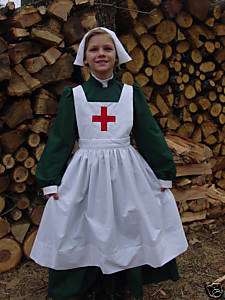 Historical Nightengale, Clara Barton, Red Cross Costume ~Civil War 