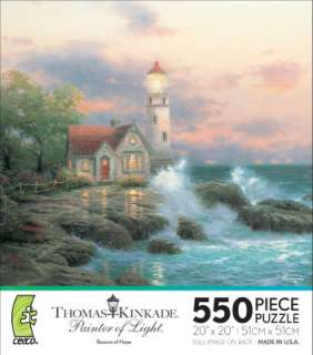 Thomas Kinkade Beacon of Hope Lighthouse 550pc Jigsaw Puzzle  