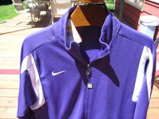 BRAND NEW NIKE WARM UP JACKET WITH DRY FIT MENS MEDIUM PURPLE 