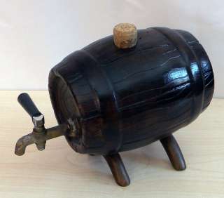 Turkish Handmade Ceramic Beverage Keg vat barrel 34 oz  