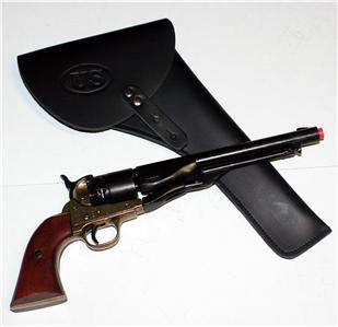   US Cavalry CIVIL WAR Black Leather RIGHT Handed Pistol Gun HOLSTER New