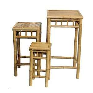  Bamboo 54 Bamboo Nesting Tables (Set of Three)