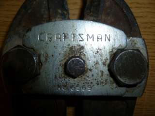Craftsman 24 Alloy Steel 600mm bolt cutters Q33  