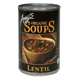 Amys Organic Lentil Soup, 14.5 Ounce Cans (Pack of 12)