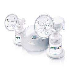 Avent SCF314/02 BPA Free Twin Electric Breast Pump White  