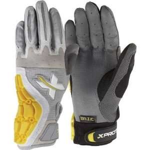 Gry/Wht HAMMR Protective Gloves   Medium   Equipment   Baseball 