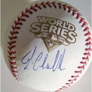 Joba Chamberlain Autographed Ball   09 W S JSA   Autographed Baseballs