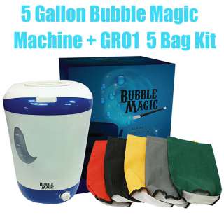 Gallon Bubble Magic Machine + GRO1 5 Bag Extracts Kit  