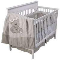 Living Textiles Baby Misha Bear 2 pc. Cradle Set  Target