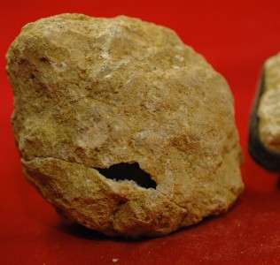 LOT OF THREE CALCITE CRYSTAL GEODE FROM MOROCCO  