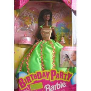  Birthday Party Barbie Doll AA   Doll Can Blow Up Mylar 
