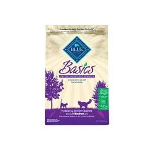  Blue Buffalo Basics Turkey & Potato Recipe Dry Cat Food 5 