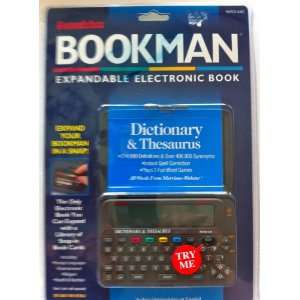  Franklin Bookman Expandable Electronic Book Electronics