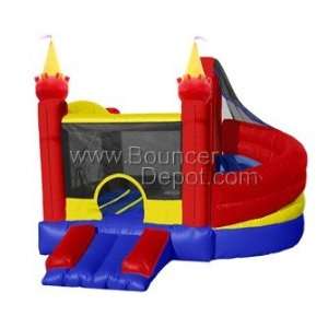  Castle commercial indoor bouncer slide combo Toys & Games