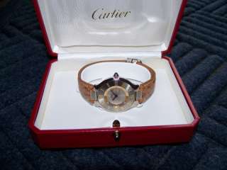 NOS Cartier 21 Watch w/ Cartier Box & All Papers  