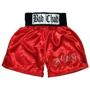   Chad Dawson Signed Boxing Trunks   Autographed Boxing Robes and Trunks