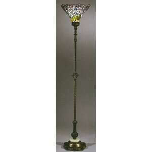  Bright Colored Floor Lamp with Upward Shade