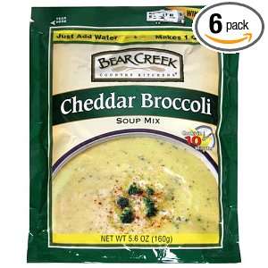   Country Kitchens Cheddar Broccoli Soup Mix, 5.6 Ounce Bags (Pack of 6