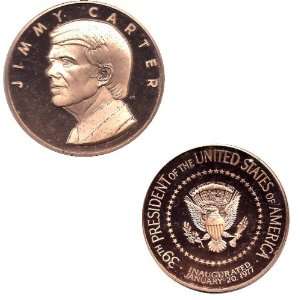   1977 Jimmy Carter Presidential Inaugural Bronze Medal 