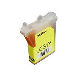  Brother LC31Y Yellow InkJet Cartridge, Works for MFC 